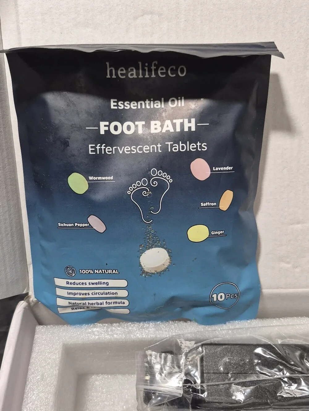 Healifeco Ionic Foot Spa Home Machine Soak Brand New In Box.
